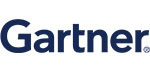 Gartner_logo-150 | Itergy Gartner wordmark logo in dark blue.