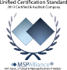 MSP-alliance-2013 | Itergy Logo: blue geometric shield surrounded by a laurel wreath around the circle shape.