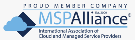 MSP-alliance | Itergy MSP Alliance logo with cloud icon and the text 'Proud Member Company'.